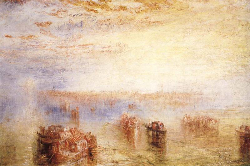 Arriving in Venice, J.M.W. Turner